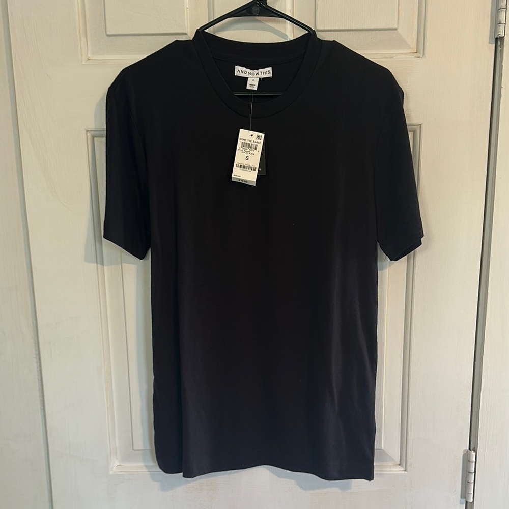 NWT and now this black tee size small